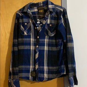 Vintage scotch and soda unisex flannel